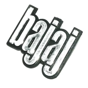 Bajaj Monogram Badge Emblem Logo Fits Vespa Bajaj Chetak Scooter - Picture 1 of 3