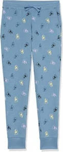 Blue Soft warm Fleece lined jogging bottoms Size M - Picture 1 of 3