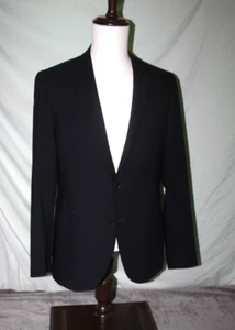 HUGO BOSS Men's 42R NELVEN Wool Crease Resistant Packable 2B 2-Vent Blazer - Picture 1 of 10