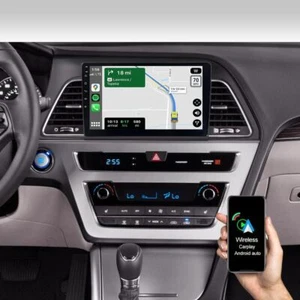 For HYUNDAI SONATA 2015-2017 Apple Android 12 Carplay Car Radio Stereo GPS Navi - Picture 1 of 13