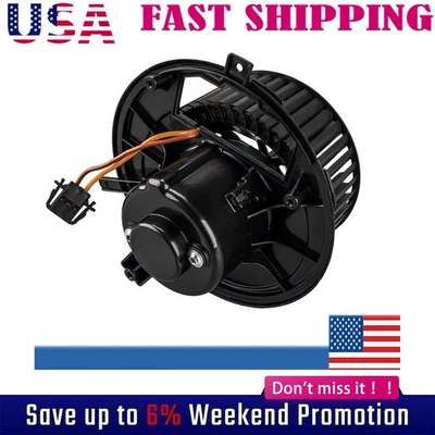 HVAC Blower Motor for Volkswagen Passat CC Beetle Golf Jetta Tiguan Audi A3 TT U - Image 1 of 4