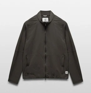 Reigning Champ Nylon Oxford Team Coaches Full Zip Jacket Charcoal Sz L Worn Once - Picture 1 of 6