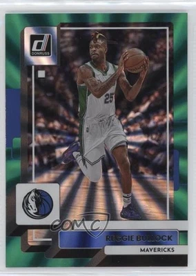 2022-23 Panini Donruss Holo Green Laser Reggie Bullock #183 - Image 1 of 2