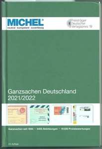 Michel-Redaktion MICHEL Ganzsachen Deutschland 2021/2022 - Bild 1 von 2