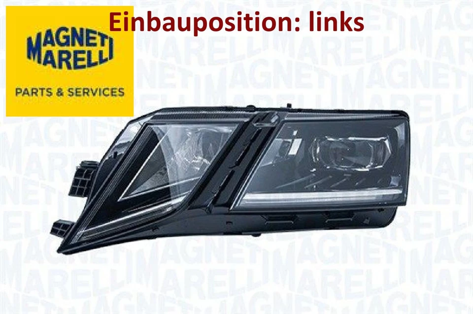 MAGNETI MARELLI 711451000241 Hauptscheinwerfer links Scheinwerfer für Skoda  - Bild 1 von 1