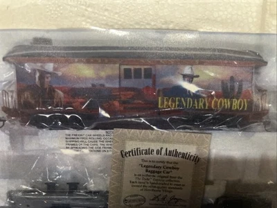 Hawthorne Village Bachmann THE DUKE  Legendary Cowboy  Baggage  Car & Power Pak - Image 1 of 3