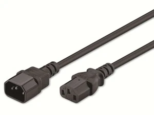 GOOBAY Kaltgeräteverlängerung NK 100 S-500, 5 m, schwarz - Bild 1 von 2