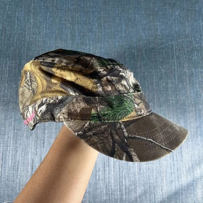 Under Armour OSFA Women's Cap Size Adjustable Camo Hat Pink Logo Hunting Outdoor - Image 1 of 4