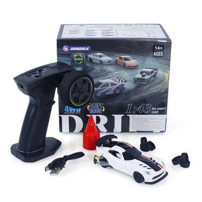 2.4G 1/43 4*4 RC Racing Car 4311G High Speed Gyroscope RTR Drift Vehicle Battery - Image 1 of 4