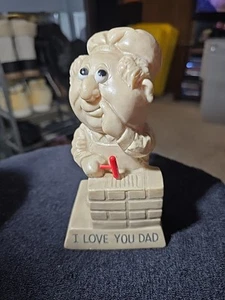 Vintage R & W Berries Co's.Figurine 1971 " I LOVE YOU DAD", - Picture 1 of 7