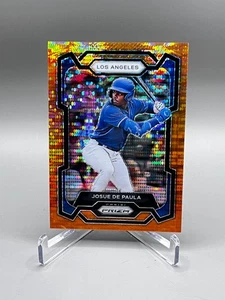 2024 Panini Prizm - Josue De Paula #173 Orange Pulsar Prizm /399 (RC) - Foto 1 di 2
