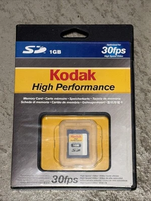Kodak High Performance 1GB SD Genuine Camera Memory Card - Image 1 of 2