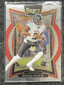 2024 Panini Select #80 Michael Penix Jr. Silver Prizm Atlanta Falcons RC - Bild 1 von 2