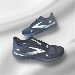 Brooks Launch GTS 9 Running Shoes Black/White US Men Size 10.5 D - Picture 1 of 10