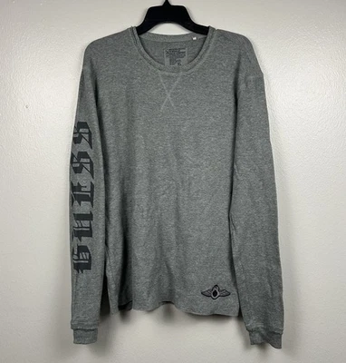 GUESS Men’s Long Sleeve Sweatshirt XL Streetwear Grunge Jesse Pinkman - Image 1 of 4