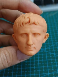 1:6 Male Head Sculpt Gaius Octavius Augustus Model For 12" Action Figure Doll - Picture 1 of 6