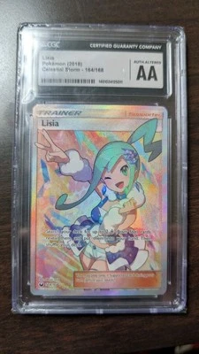 Lisia full art Celestial Storm 164/168 CGC AA Minty Clean - Image 1 of 3
