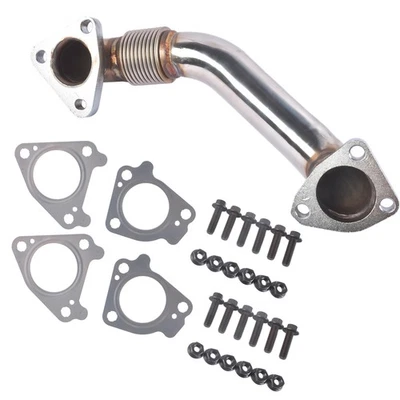 Right Side Up Pipe DP0057 for Chevy Silverado GMC Sierra 2500 HD 3500 2001-2004 - Image 1 of 4