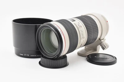 [Near MINT+++] Canon EF 70-200mm f/4 L USM AF Zoom Lens non IS From JAPAN - Image 1 of 4