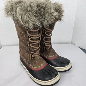 Sorel Joan of Arctic Damen Schneestiefel Größe 7,5 M wasserdicht Leder Winter - Bild 1 von 11