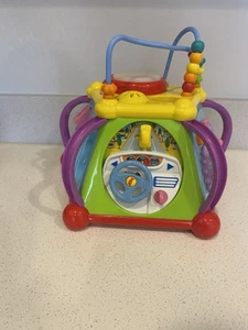 Educational Kids Toddler Baby Toy Musical Activity Cube Play Center with Lights - Picture 1 of 6