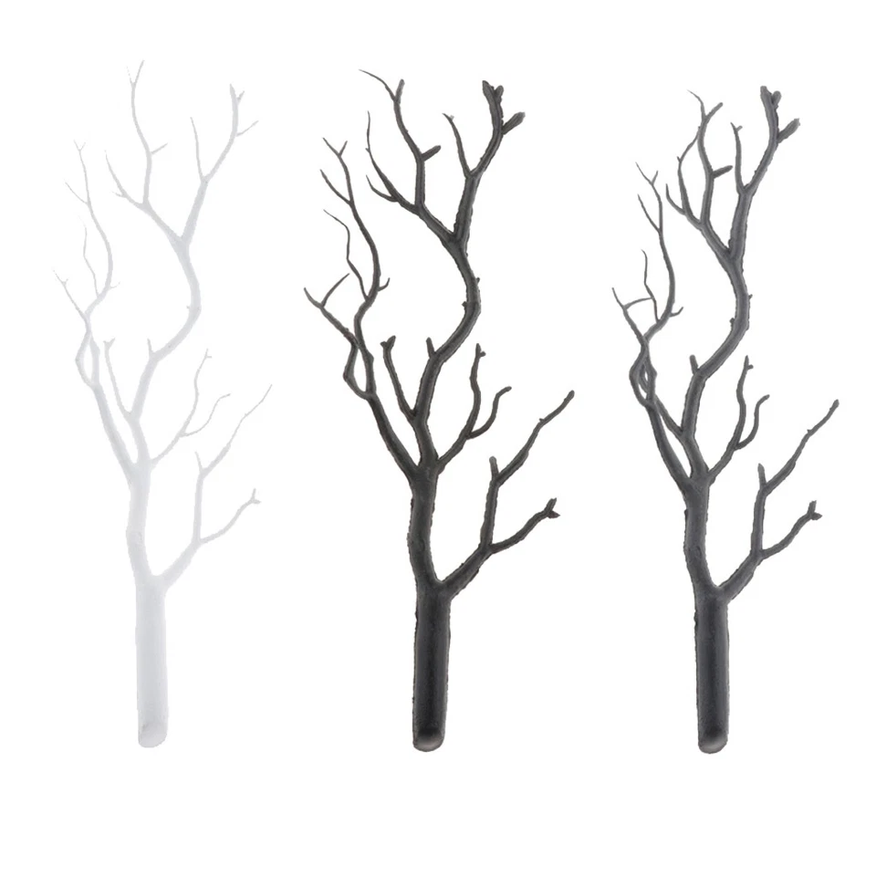 1/24 Scala Paesaggio Paesaggio Plastica Ramo di Albero Modello Treno Pista Fai - Immagine 1 di 1