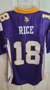 Reebok Premier NFL Trikot Minnesota Vikings Sidney Rice Lila Herren S - Bild 1 von 4