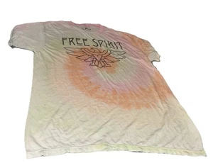 Camiseta Brushy Creek Clothing Mediana “Free Spirit” Multicolor Manga Corta Mancha - Imagen 1 de 10