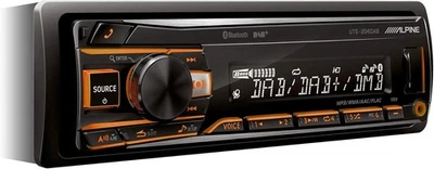 Alpine UTE 204DAB Mechless Car Stereo System With DAB Android Apple Compatible  - Image 1 of 4