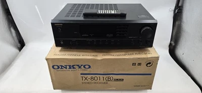 Onkyo TX-8011 AM FM Stereo AV Receiver Remote and Box Bundle - TESTED - EB-19107 - Image 1 of 4