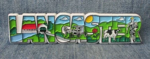 Farmland Fun Lancaster Pennsylvania Gummi Magnet Souvenir Kühlschrank EBS23 - Bild 1 von 2