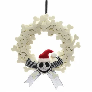 Disney Parks Nightmare Before Christmas Jack Skellington Wreath New with Tags - Picture 1 of 4
