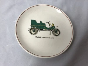Crown Potteries Cadillac Automobile 1903 Plate Decorative 71/4" Green - Picture 1 of 2