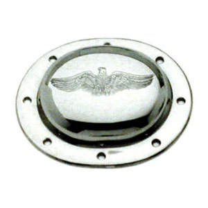 Paughco Moto Motorcycle Tin Primary Derby Cover Eagle Embossed For 36-64 B.T. NU - Picture 1 of 1