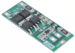 2s 20A 7,4V 8,4V BALANCER Li-on Akku Batterie Schutz Platine BMS PCB Protection - Bild 1 von 2