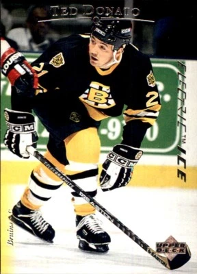 1995-96 Upper Deck ELECTRIC ICE #80 Ted Donato BOSTON BRUINS - Image 1 of 2