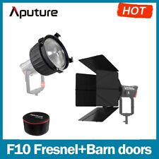 Aputure F10 Fresnel Lens + Barndoors Bowens Mount For LS 600d Pro 300D II 300X