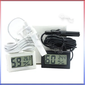 Mini Thermometer Hygrometer Digital Luftfeuchtigkeitsmesser mit Fühler Digital - Bild 1 von 4