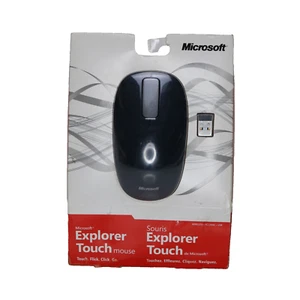 Microsoft Explorer Touch Mouse * NEW in Package * Storm Gray * PC/MAC - Picture 1 of 9