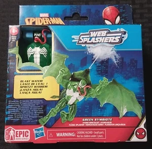 Marvel Venom Actionfigur Marvel Green Symbiote NEU Web Splashers Hasbro - Bild 1 von 1