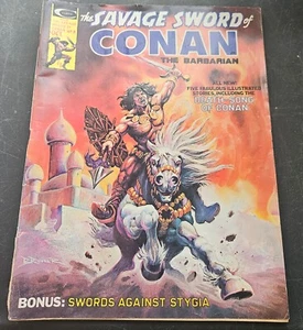 The Savage Sword of Conan The Barbarian - #8 - Death-Song of Conan - October 19 - Picture 1 of 2