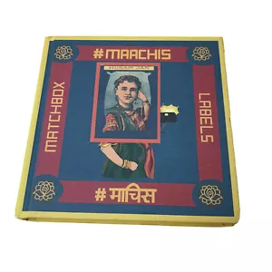 Maachis A Play Of Matchbox Labels Hardcover Art Book Rare Out Of Print India - Picture 1 of 4
