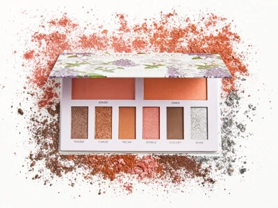 SERAPHINE BOTANICALS SAKURA + SAGE VEGAN EYESHADOW & BLUSH PALETTE. - Image 1 of 3