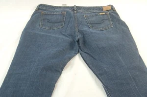Levi Strauss Signature Misses 18MED (40W,31L,11"Rise) Low Rise Boot Jeans #V341 - Picture 1 of 6