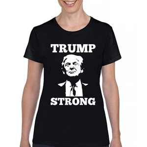 Trump Strong 2024 T-Shirt President MAGA Make America Great Again Women's Tee - Picture 1 of 29