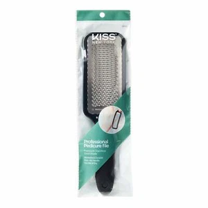 LIMA DE PEDICURA PROFESIONAL KISS NUEVA YORK HOJA DE ACERO INOXIDABLE PREMIUM #FF04 - Imagen 1 de 5