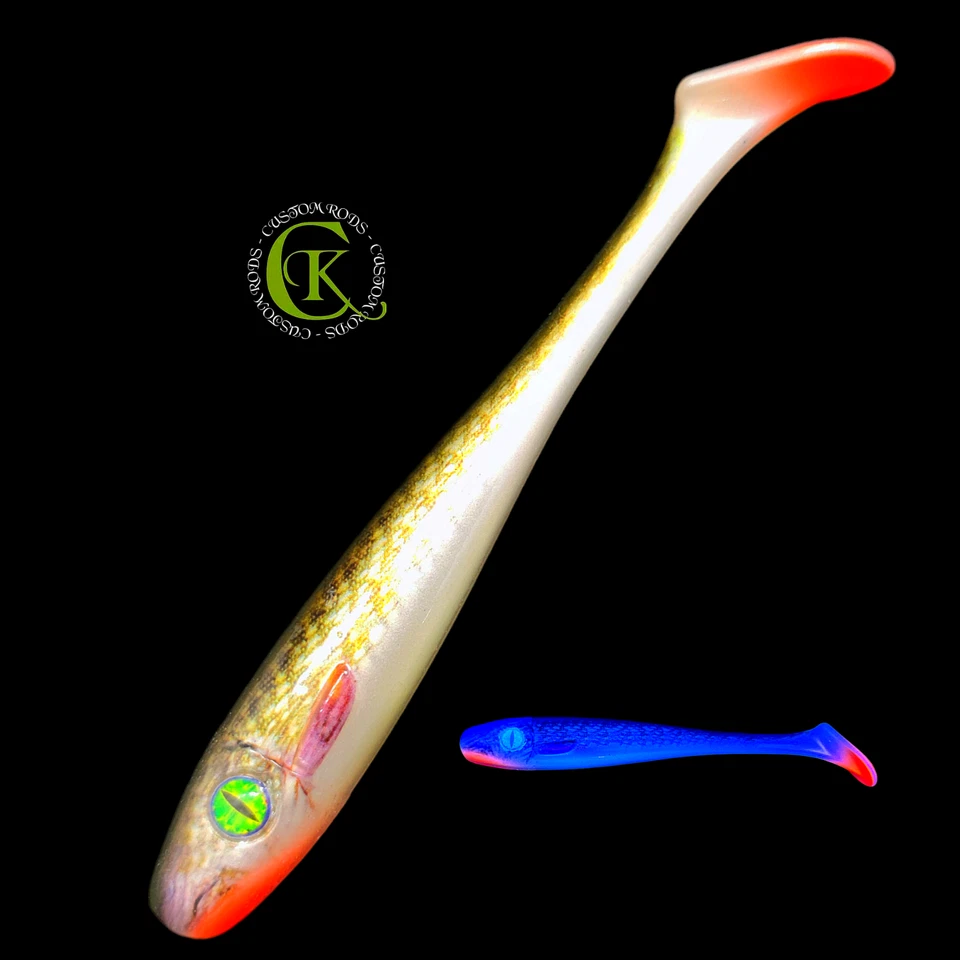 Balzer Shirasu Pike Collector Shad Matze Koch BigBait Gummifisch Köder Hecht BS3 - Bild 1 von 1