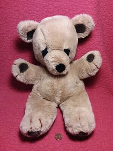 16" vintage Gund 1979 Brown Bear STITCH plush stuffed - Picture 1 of 4