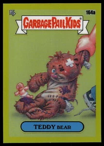 2021 Topps Chrome Garbage Pail Kids Series 4 Teddy Bear Yellow /275 #164a - Picture 1 of 2