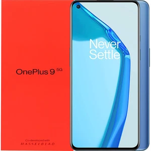 BNIB OnePlus 9 5G 2930442 Dual-SIM 256GB + 12GB Arcatic Sky Factory Unlocked OEM - Afbeelding 1 van 3